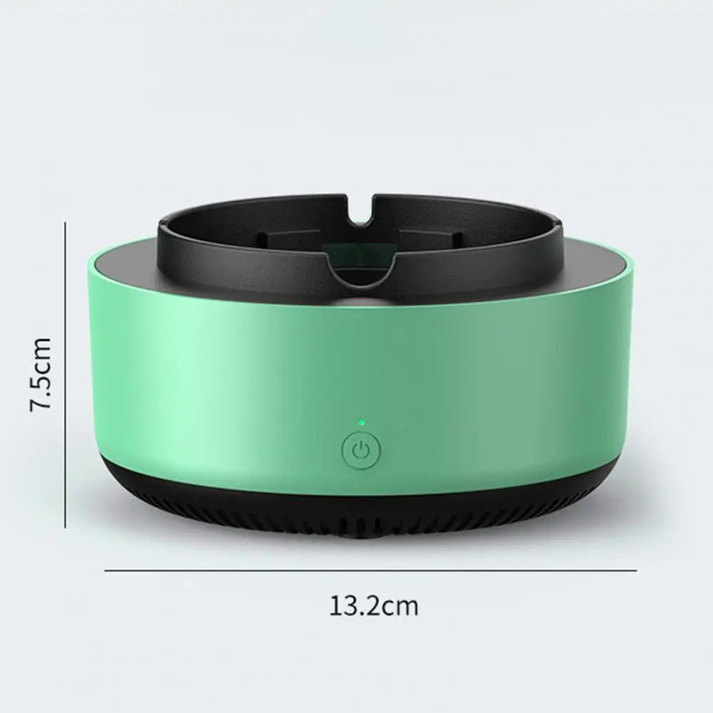 Ash Tray Air Purifier with 360-degree Wind Circulation High-performance