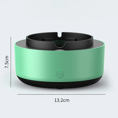 Ash Tray Air Purifier with 360-degree Wind Circulation High-performance